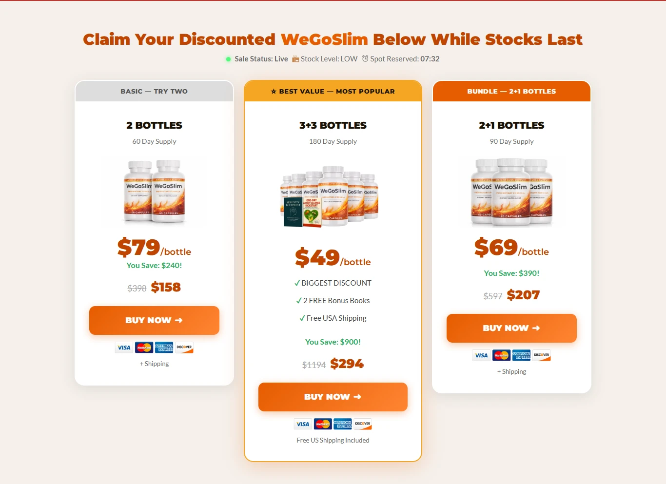 WeGoSlim Offer